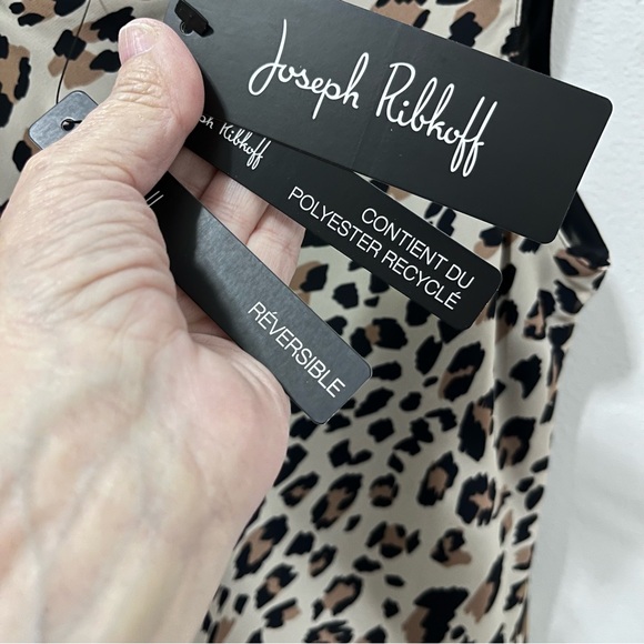 JOSEPH RIBKOFF
LEOPARD PRINT REVERSIBLE TANK - Picture 8 of 14